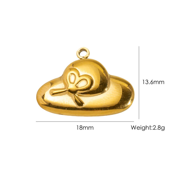 Stainless Steel Oildrip Coffee Cup Sailboat Fish Bicycle Pendant Accessories Electroplated