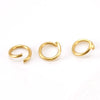 316L Stainless Steel Open Ring Accessories Electroplated Bracelet Necklace Accessories