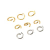 316L Stainless Steel Open Ring Accessories Electroplated Bracelet Necklace Accessories