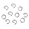 Stainless Steel Open Ring Handmade Jewelry Accessories With Glow And Geometric Simple Style