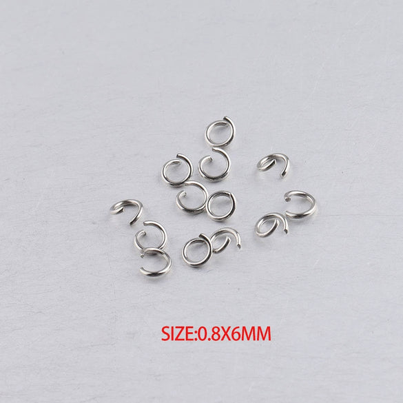 Stainless Steel Open Ring Jewelry Accessories
