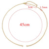 Stainless Steel Oshaped Cross Half Chain Broken Cuban Chain Hanging Double Ring Chain Cartoon Geometric Diy Jewelry Accessories Necklace With Electroplating