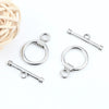 Stainless Steel Ot Ring Bar Jewelry Connecting Buckle Electroplated For Men And Women