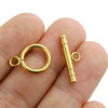 Stainless Steel Ot Stick Jewelry Connection Buckle Electroplated Totem Bracelet Necklace Jewelry Accessories