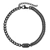 Stainless Steel Oval Chain Bracelet Electroplated Fashion For Women