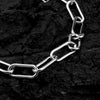 Stainless Steel Oval Decorative Chain With Cross For Diy Necklace And Bracelet Accessories Electroplated