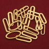 Stainless Steel Oval Rectangular Border Fish Pattern Electroplated Diy Jewelry Handmade Earrings Connector Supplies Accessories