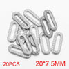 Stainless Steel Oval Rectangular Border Fish Pattern Electroplated Diy Jewelry Handmade Earrings Connector Supplies Accessories