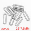 Stainless Steel Oval Rectangular Border Fish Pattern Electroplated Diy Jewelry Handmade Earrings Connector Supplies Accessories