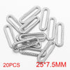 Stainless Steel Oval Rectangular Border Fish Pattern Electroplated Diy Jewelry Handmade Earrings Connector Supplies Accessories