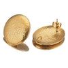 Stainless Steel Oval Star Fish Pattern Gold Plated Electroplated Earrings Making Supplies Jewelry