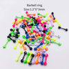 Stainless Steel Painted Geometric Circular Nose Rings Eyebrow Nails Cshaped Ear Bone Nails Lip Nail Piercing Jewelry