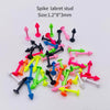 Stainless Steel Painted Geometric Circular Nose Rings Eyebrow Nails Cshaped Ear Bone Nails Lip Nail Piercing Jewelry