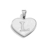 Stainless Steel Peach Heart And English Letter Diy Handmade Electroplated Pendant Necklace Accessories