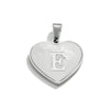 Stainless Steel Peach Heart And English Letter Diy Handmade Electroplated Pendant Necklace Accessories