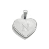 Stainless Steel Peach Heart And English Letter Diy Handmade Electroplated Pendant Necklace Accessories