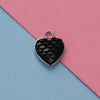 Stainless Steel Peach Heart Fish Scale Pendant Jewelry Accessories Fine Polishing