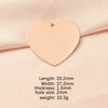 Stainless Steel Peach Heart Loveshaped Pendant Necklace Accessories With Fine Polishing
