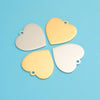 Stainless Steel Peach Heart Loveshaped Pendant Necklace Accessories With Fine Polishing