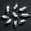 Stainless Steel Peanut And Drop Shape Bracelet Buckle Jewelry Accessories Polished And Electroplated