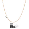 Stainless Steel Pearl Minimalist Totem Electroplating Women's Necklace Bracelet Diy Accessories