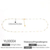 Stainless Steel Pearl Waist Chain With Sunflower Pendant Electroplated 18K Gold Colorpreserving Women's Body Jewelry