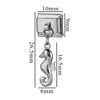 Stainless Steel Pendant Bracelet And Diy Jewelry With Totem Pattern And Electroplating Process In Cute Small Style And Animal Theme