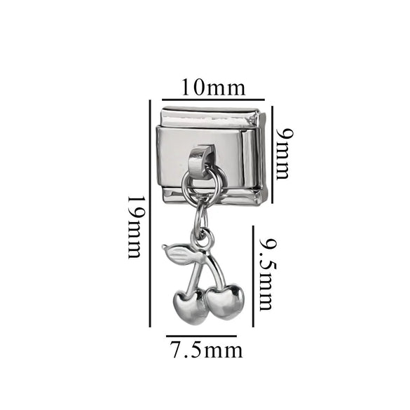 Stainless Steel Pendant Bracelet And Diy Jewelry With Totem Pattern And Electroplating Process In Cute Small Style And Animal Theme