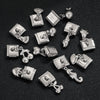 Stainless Steel Pendant Bracelet And Diy Jewelry With Totem Pattern And Electroplating Process In Cute Small Style And Animal Theme