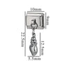 Stainless Steel Pendant Bracelet And Diy Jewelry With Totem Pattern And Electroplating Process In Cute Small Style And Animal Theme