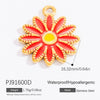 Stainless Steel Pendant Daisy Butterfly Oil Drop Totem Fashion Ol Handmade Jewelry Accessories