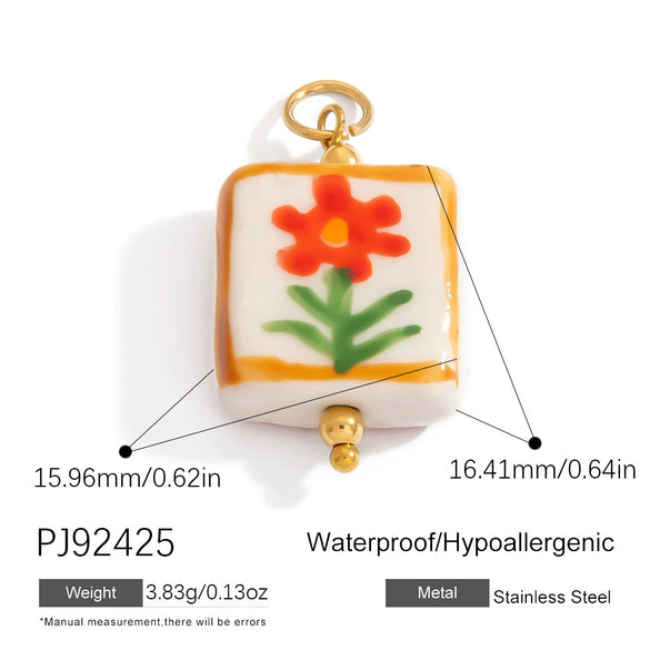 Stainless Steel Pendant Jewelry Accessories With Colorpreserving And Electroplating Style
