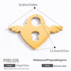 Stainless Steel Pendant Jewelry Accessories With Colorpreserving And Electroplating Style