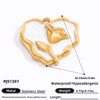 Stainless Steel Pendant Jewelry Accessories With Colorpreserving And Electroplating Style