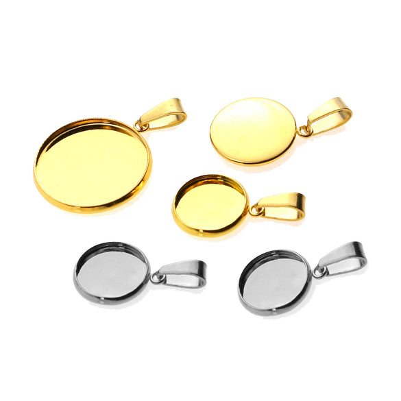 Stainless Steel Pendant Jewelry Accessories With Totem Pattern And Electroplating Process