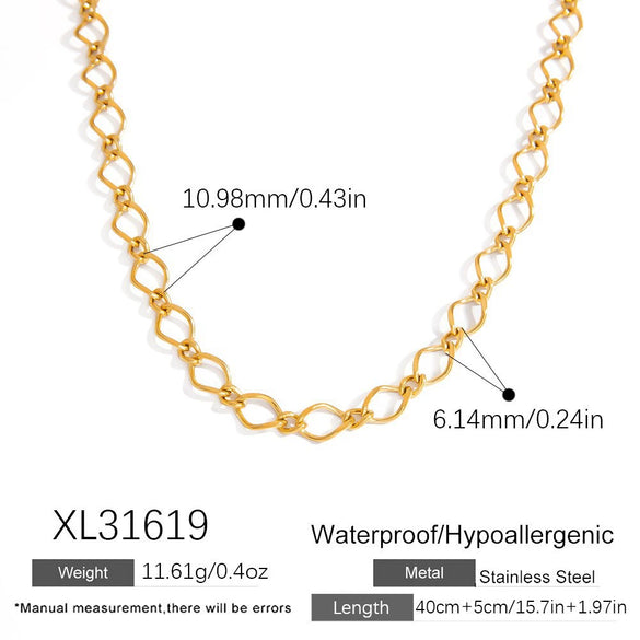 Stainless Steel Pendant Necklace With Sea Life Pattern Electroplated In Holiday Style For Women