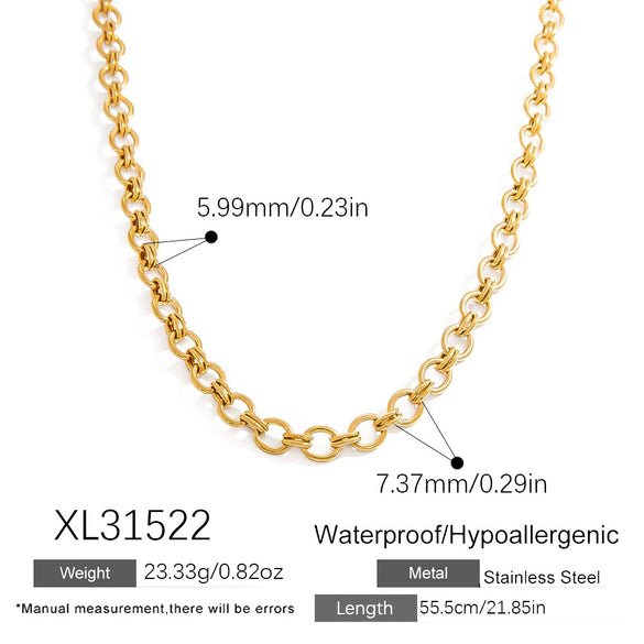 Stainless Steel Pendant Necklace With Sea Life Pattern Electroplated In Holiday Style For Women