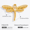 Stainless Steel Pendant Necklace With Sea Life Pattern Electroplated In Holiday Style For Women