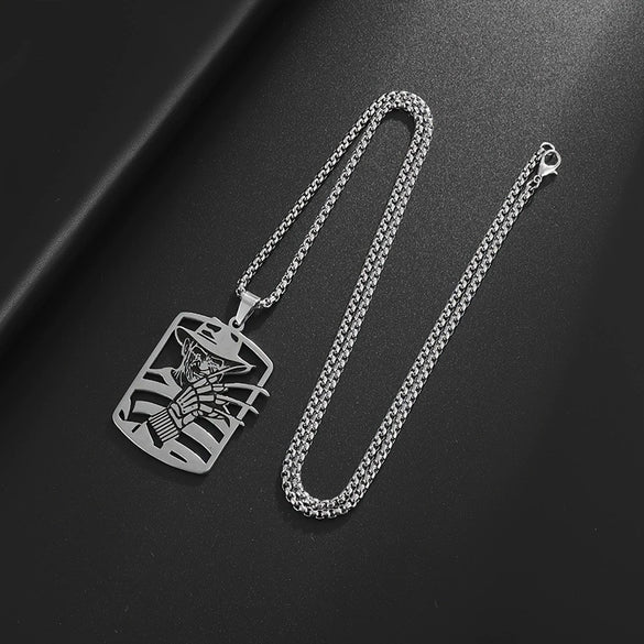 Stainless Steel Personality Necklace Hiphop Punk Style