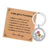 Stainless Steel Photo Frame Box Pendant Keychain In Cute Sweet Cool Style For Friends And Friendship Gifts