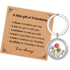 Stainless Steel Photo Frame Box Pendant Keychain In Cute Sweet Cool Style For Friends And Friendship Gifts