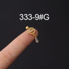 Stainless Steel Piercing Earrings Geometric Electroplated Fashion Jewelry