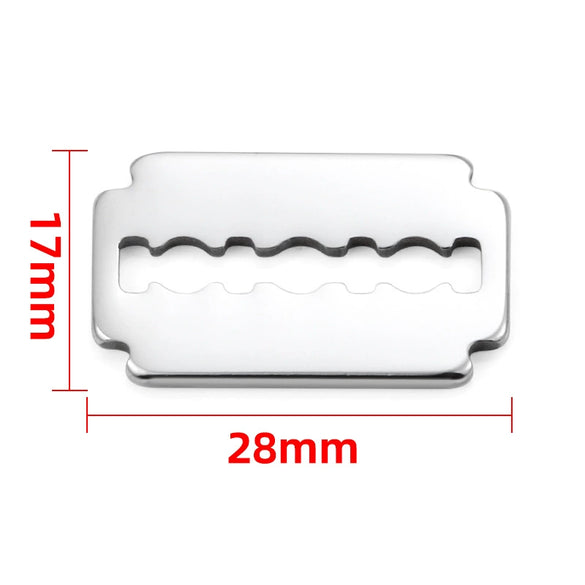 Stainless Steel Polished Blade Pendant Jewelry Accessories For Necklace Bracelet Earrings Diy