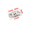Stainless Steel Polished Dragon Buckle Jewelry Accessories For Necklace And Bracelet