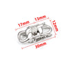 Stainless Steel Polished Dragon Buckle Jewelry Accessories For Necklace And Bracelet