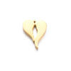 Stainless Steel Polished Hollow Palm Wings Key Lock Sun Star Compass Symbol Jewelry Pendant With Electroplating And Geometric Design