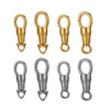 Stainless Steel Polished Jewelry Accessories Eagle Mouth Buckle Lanyard Pendant Buckle Universal Rotating Spring Buckle Round Key Chain Modern Simplicity