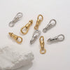 Stainless Steel Polished Jewelry Accessories Eagle Mouth Buckle Lanyard Pendant Buckle Universal Rotating Spring Buckle Round Key Chain Modern Simplicity