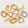 Stainless Steel Polished Love Spring Buckle Jewelry Accessories