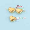 Stainless Steel Polished Round Drilled Bead Jewelry Accessories With Electroplating